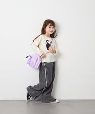 KJKJD07026 a.v.v KIDS(アー・ヴェ・ヴェ) [110-150]【毛玉になりにくい】アソートアートロンT アイボリー