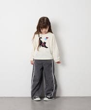 KJKJD07026 a.v.v KIDS(アー・ヴェ・ヴェ) [110-150]【毛玉になりにくい】アソートアートロンT アイボリー