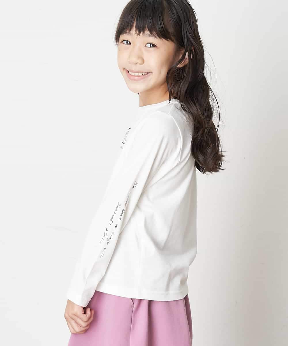 KJKJM20019 a.v.v KIDS(アー・ヴェ・ヴェ) [100-130]【毛玉になりにくい】アソートプリントTシャツ ラベンダー