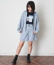 KJKJN20024 a.v.v KIDS(アー・ヴェ・ヴェ) [140-150]【毛玉になりにくい】アソートプリントTシャツ ネイビー