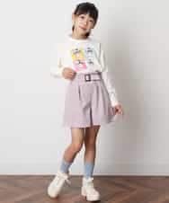 KJKJO80034 a.v.v KIDS(アー・ヴェ・ヴェ) [160]【数量限定】古塔つみコラボ 長袖カットソー[WEB限定サイズ] ラベンダー