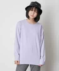 KJKJO80034 a.v.v KIDS(アー・ヴェ・ヴェ) [160]【数量限定】古塔つみコラボ 長袖カットソー[WEB限定サイズ] ラベンダー