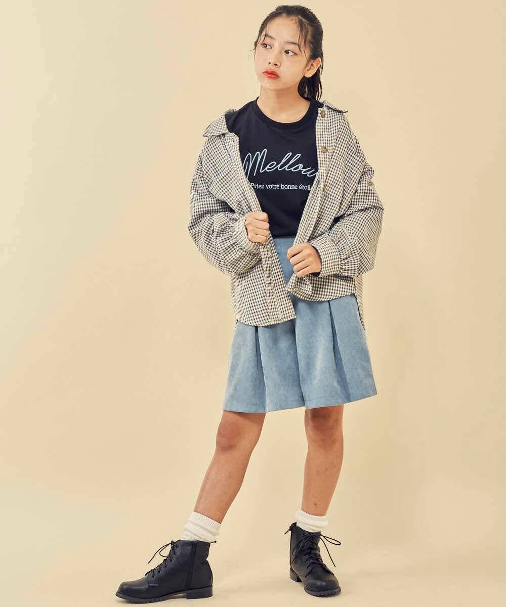KJKJP36019 a.v.v KIDS(アー・ヴェ・ヴェ) [100-130]ロゴアソート長袖Tシャツ ラベンダー