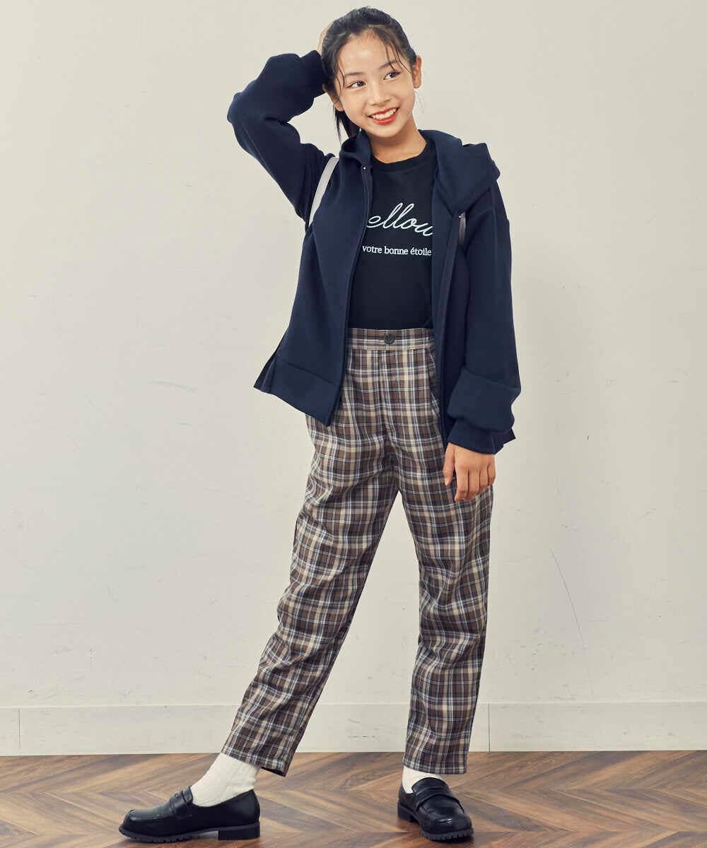 KJKJP36019 a.v.v KIDS(アー・ヴェ・ヴェ) [100-130]ロゴアソート長袖Tシャツ ラベンダー