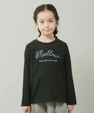 KJKJP36019 a.v.v KIDS(アー・ヴェ・ヴェ) [100-130]ロゴアソート長袖Tシャツ ラベンダー