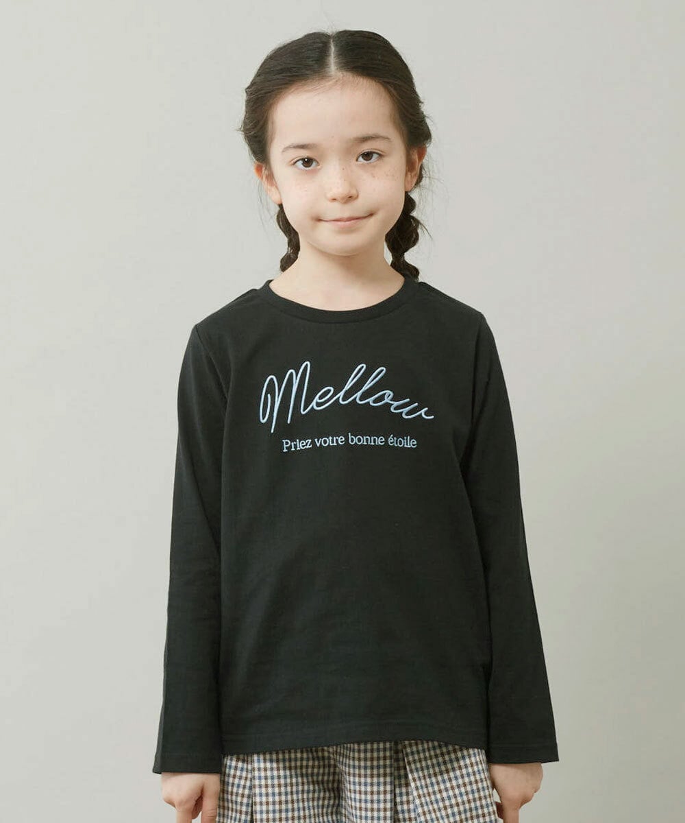 KJKJP36019 a.v.v KIDS(アー・ヴェ・ヴェ) [100-130]ロゴアソート長袖Tシャツ ラベンダー