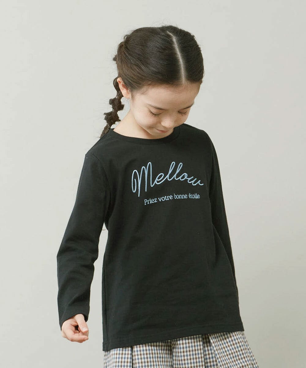 KJKJP36019 a.v.v KIDS(アー・ヴェ・ヴェ) [100-130]ロゴアソート長袖Tシャツ ラベンダー