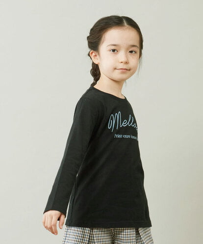 KJKJP36019 a.v.v KIDS [100-130]ロゴアソート長袖Tシャツ