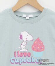 KJKJP80024 a.v.v KIDS(アー・ヴェ・ヴェ) [100-130]【数量限定】PEANUTS×a.v.vスヌーピープリントロンT ミント