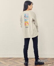 KJKJP80024 a.v.v KIDS(アー・ヴェ・ヴェ) [100-130]【数量限定】PEANUTS×a.v.vスヌーピープリントロンT ラベンダー