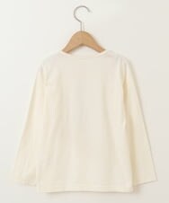 KJKJQ31024 a.v.v KIDS(アー・ヴェ・ヴェ) [140-150]スパンコールアソート長袖Tシャツ ネイビー