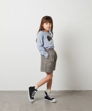 KJKJS30019 a.v.v KIDS(アー・ヴェ・ヴェ) [100-130]アソートモチーフスパンコールロンＴ ミント