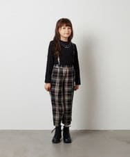 KJKJS31019 a.v.v KIDS(アー・ヴェ・ヴェ) [100-130]アソートロゴデザインロンＴ ボーダー