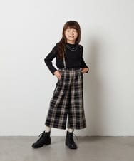 KJKJS31019 a.v.v KIDS(アー・ヴェ・ヴェ) [100-130]アソートロゴデザインロンＴ ボーダー