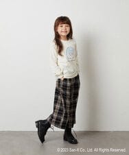 KJKJS80029 a.v.v KIDS(アー・ヴェ・ヴェ) [100-140]【すみっコぐらし】リバーシブルスパンコール長袖Ｔシャツ ピンク