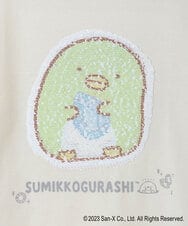 KJKJS80029 a.v.v KIDS(アー・ヴェ・ヴェ) [100-140]【すみっコぐらし】リバーシブルスパンコール長袖Ｔシャツ アイボリー