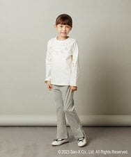 KJKJS82029 a.v.v KIDS(アー・ヴェ・ヴェ) [100-140]【すみっコぐらし】ネックレス風長袖Ｔシャツ アイボリー