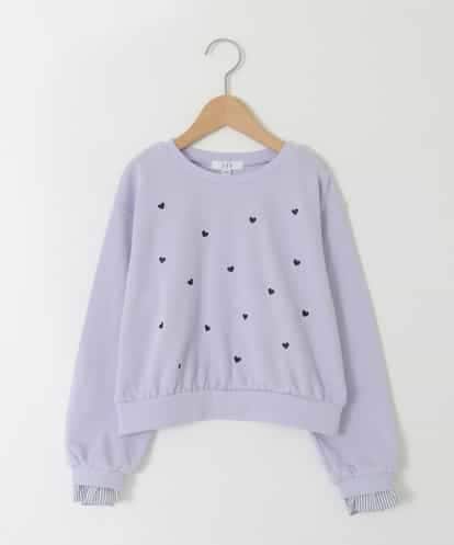 KJKKD14035 a.v.v KIDS [120-160]シャツレイヤー風プルオーバー
