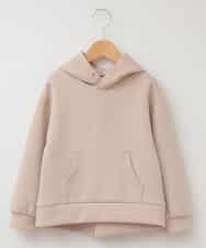KJKKG01029 a.v.v KIDS(アー・ヴェ・ヴェ) [100-130]ダンボールフーディ[WEB限定サイズ] ベージュ