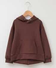 KJKKG01029 a.v.v KIDS(アー・ヴェ・ヴェ) [100-130]ダンボールフーディ[WEB限定サイズ] ブラウン