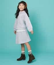 KJKKJ10024 a.v.v KIDS(アー・ヴェ・ヴェ) 【洗濯機で洗える】[100-130]フェイクスエードダンボールパーカー[WEB限定サイズ] ベージュ