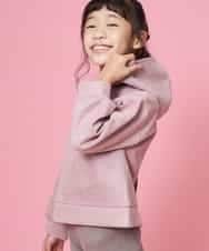 KJKKJ10024 a.v.v KIDS(アー・ヴェ・ヴェ) 【洗濯機で洗える】[100-130]フェイクスエードダンボールパーカー[WEB限定サイズ] ベージュ