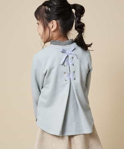 KJKKJ15019 a.v.v KIDS [100-130]バックレースアップトレーナー[WEB限定サイズ]