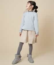 KJKKJ15019 a.v.v KIDS(アー・ヴェ・ヴェ) [100-130]バックレースアップトレーナー[WEB限定サイズ] ライトブルー