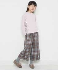 KJKKM49019 a.v.v KIDS(アー・ヴェ・ヴェ) [100-130]【人気No.1】サイドリボントレーナー ブルー