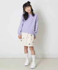 KJKKM49019 a.v.v KIDS(アー・ヴェ・ヴェ) [100-130]【人気No.1】サイドリボントレーナー ブルー