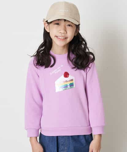 KJKKO42034 a.v.v KIDS [160]【大好評につき新色登場！】トゥインクルスパンコールトレーナー