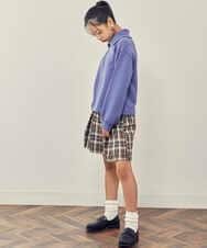 KJKKP41024 a.v.v KIDS(アー・ヴェ・ヴェ) [100-130]ハーフジップトレーナー ベージュ