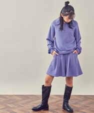 KJKKP41024 a.v.v KIDS(アー・ヴェ・ヴェ) [100-130]ハーフジップトレーナー ベージュ