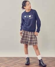 KJKKP44024 a.v.v KIDS(アー・ヴェ・ヴェ) [100-130]ハートモチーフトレーナー ピンク