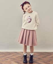 KJKKQ40029 a.v.v KIDS(アー・ヴェ・ヴェ) [140-150]トゥインクルスパンコールトレーナー ライトブルー