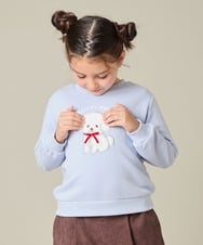 KJKLA47026 a.v.v KIDS(アー・ヴェ・ヴェ) [110-150]【選べる３デザイン】モチーフアソートトレーナー ピンク