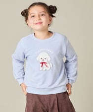 KJKLA47026 a.v.v KIDS(アー・ヴェ・ヴェ) [110-150]【選べる３デザイン】モチーフアソートトレーナー ピンク