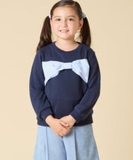 KJKLA47026 a.v.v KIDS(アー・ヴェ・ヴェ) [110-150]【選べる３デザイン】モチーフアソートトレーナー ピンク