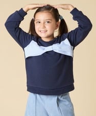 KJKLA47026 a.v.v KIDS(アー・ヴェ・ヴェ) [110-150]【選べる３デザイン】モチーフアソートトレーナー ピンク