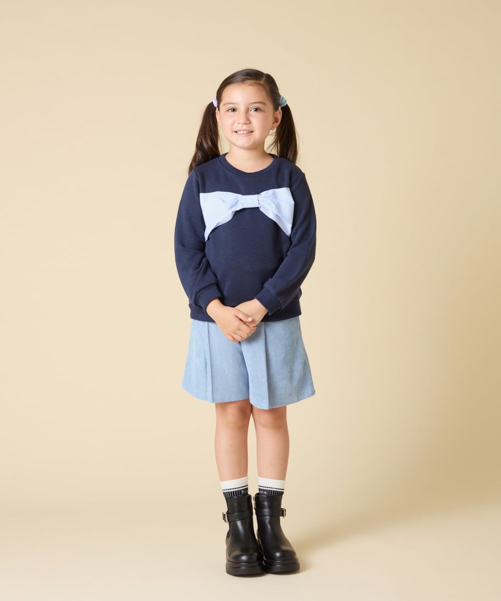KJKLA47026 a.v.v KIDS(アー・ヴェ・ヴェ) [110-150]【選べる３デザイン】モチーフアソートトレーナー ピンク