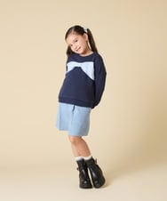KJKLA47026 a.v.v KIDS(アー・ヴェ・ヴェ) [110-150]【選べる３デザイン】モチーフアソートトレーナー ピンク