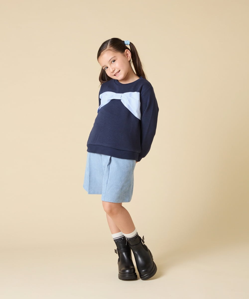 KJKLA47026 a.v.v KIDS(アー・ヴェ・ヴェ) [110-150]【選べる３デザイン】モチーフアソートトレーナー ピンク