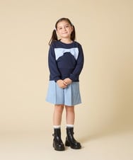 KJKLA47026 a.v.v KIDS(アー・ヴェ・ヴェ) [110-150]【選べる３デザイン】モチーフアソートトレーナー ピンク