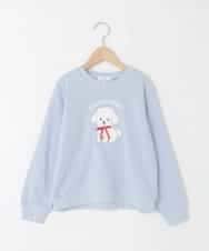 KJKLA47026 a.v.v KIDS(アー・ヴェ・ヴェ) [110-150]【通学にもオススメ/選べる３デザイン】モチーフアソートトレーナー ライトブルー