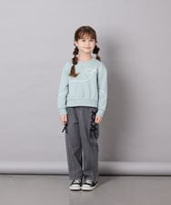 KJKLD09039 a.v.v KIDS(アー・ヴェ・ヴェ) [120-160]ラインリボントレーナー ミント