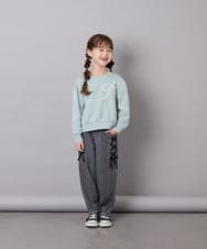 KJKLD09039 a.v.v KIDS(アー・ヴェ・ヴェ) [120-160]ラインリボントレーナー ミント