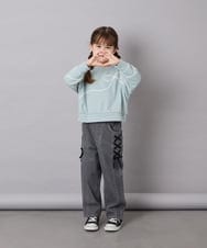 KJKLD09039 a.v.v KIDS(アー・ヴェ・ヴェ) [120-160]ラインリボントレーナー ミント