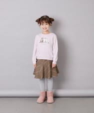 KJKLD17039 a.v.v KIDS(アー・ヴェ・ヴェ) [110-150]アソートアートトレーナー ピンク