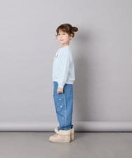 KJKLD17039 a.v.v KIDS(アー・ヴェ・ヴェ) [110-150]アソートアートトレーナー ライトブルー