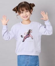 KJKLD17039 a.v.v KIDS(アー・ヴェ・ヴェ) [110-150]アソートアートトレーナー ラベンダー